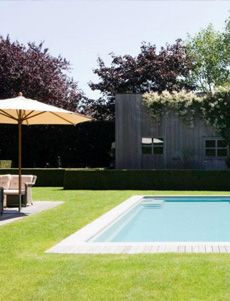 Terrasse piscine et jardin