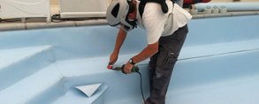 Rénovation et entretien de piscine, liner et local technique