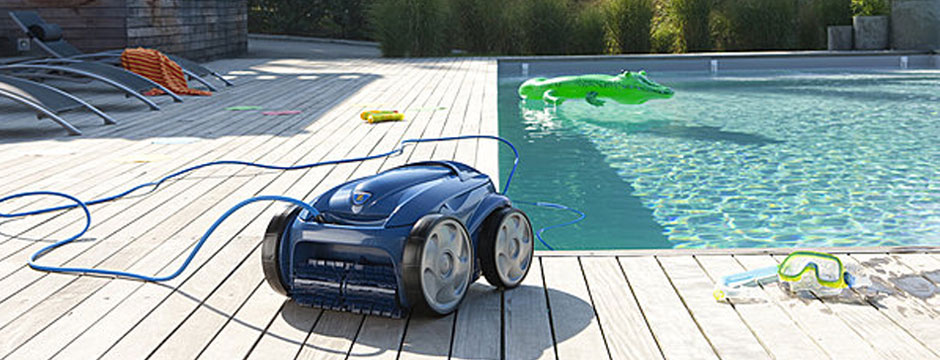 Robot de piscine électrique ou hydraulique pour nettoyage piscines
