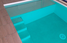 Mini piscine intérieure en quartz