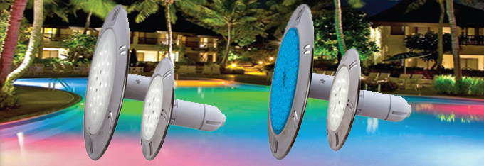 Eclairage piscines par led haute luminosité