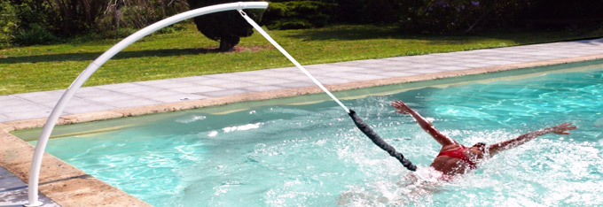 Arc de nage et élastique de nage pour mini piscine