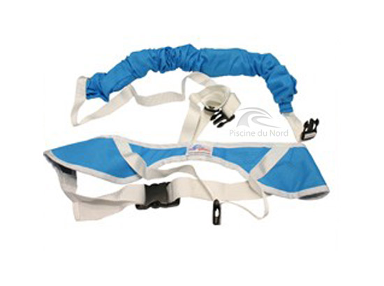 Elastique et ceinture de retenue pour arc de nage