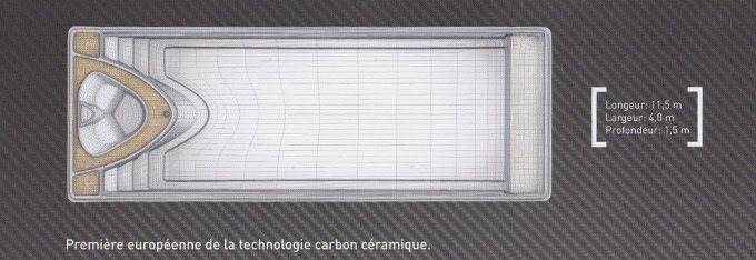 La piscine avec spa intégré, Yacht pool – Nouveauté 2013
