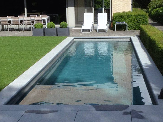 Piscine couloir de nage coque Bassin de nage piscine en coque