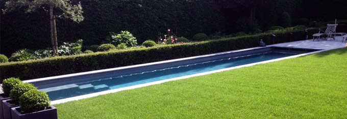 Piscine couloir de nage coque, bassin de nage