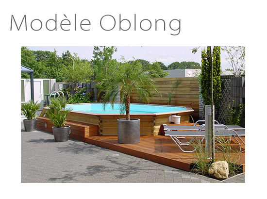 Piscine Gardipool Modèle Oblong