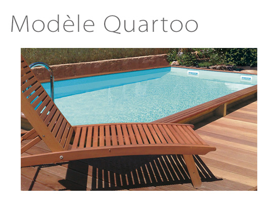 Piscine bois Modèle Quartoo